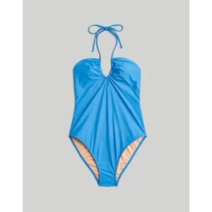 Madewell Halter String One-Piece Swimsuit